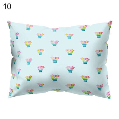 

Flower Irregular Pattern Throw Pillow Case Cushion Cover for Home Office Cafe