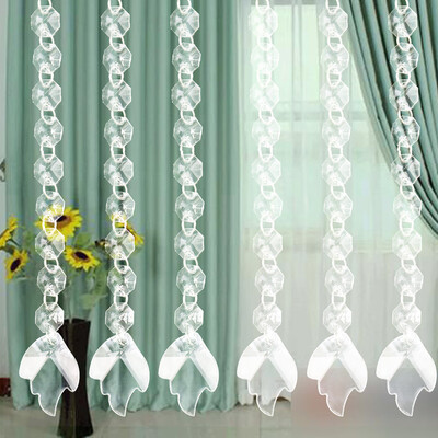 

Gobestart DIY Wedding Decor Diamond Curtain Acrylic Crystal Beaded Curtain