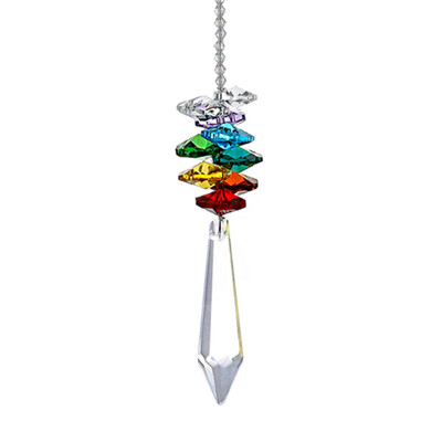 

Crystal Sun Catchers Chandelier Crystals Ball Prism Pendant Rainbow Maker Hanging Chakra Cascade Suncatcher