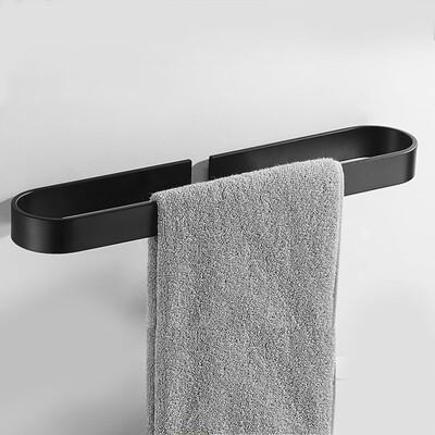 

Bathroom Aluminum Alloy Towel Roll Holder Not Easily Deformed Storage Rack Great