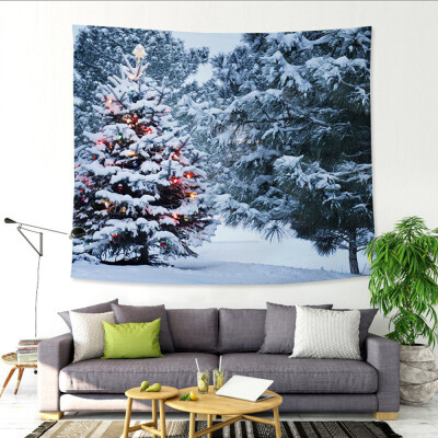 

Tailored Xmas Art Home Wall Hanging Tapestry Wall Ornamentation Christmas Wall Decor