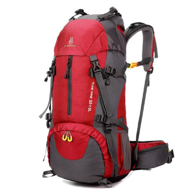 

60L Hiking Backpack Water-resistant Outdoor Sport Trekking Mountaineering Travel Backpack with Shoe Compartment for Men&Women
