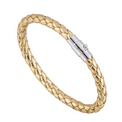 

Creative Simplicity Magnetic Men Leather Rope Weaving Bracelet Hand Circle Unisex Pair Bracelet Jewellery Hot Gift