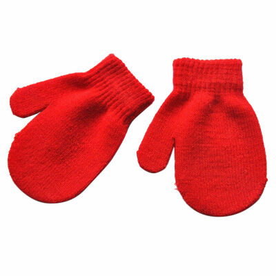 

1 Pair Winter Toddler Kids Gloves Baby Boy Girl Soft Knitting Mitten Warm Glove