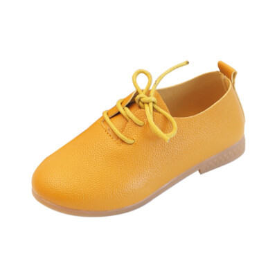 

New Unisex Kids Leather Shoes Girls Boys Casual Shoes Slip-on Soft Breathable Shoe Kids Wedding Party Shoes