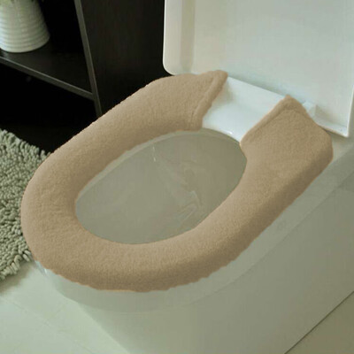 

〖Follure〗Bathroom Toilet Seat Closestool Washable Soft Thicken Warmer Mat Cover Pad