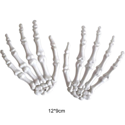 

2Pcs Halloween Hand Skeleton Decoration Unique Hand Skeleton Decoration For Haunted House Halloween