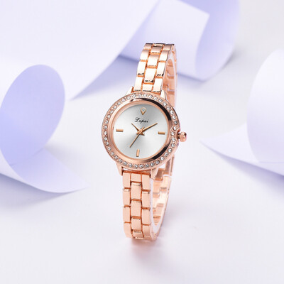 

〖Follure〗Fashion Simple Alloy Strap Ladies Bracelet Watch Dial Dial Small And Exquisite