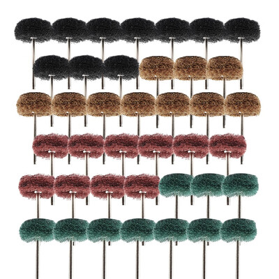 

40Pcs 1" 25mm For Dremel Rotary Tool Abrasive Wheel Buffing Polishing Wheel Set