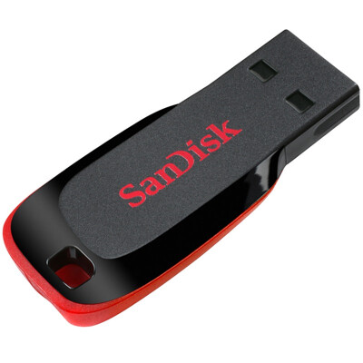 

SanDisk (SanDisk) крутой край (CZ50) 8GB У диска черный и красный