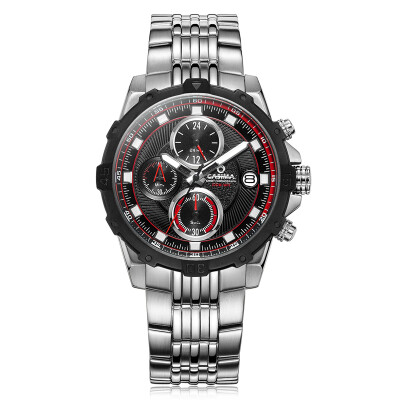 

Мода Роскошный бренд часы мужчины случайный шарм светящиеся спортивные многофункциональные мужские кварцевые наручные часы водонепроницаемые 100м CASIMA # 8306