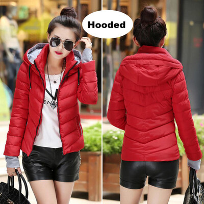 

Winter Jacket Women Parka Thick Winter Outerwear Plus Size Down Coat Short Slim Design Cotton-padded Jackets&Coats