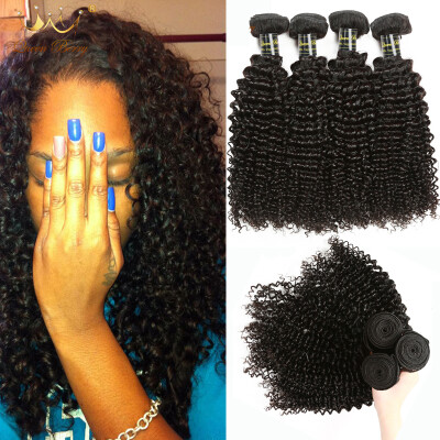 

Kinky Curly Human Virgin Hair Bundles 3pcs lot100% Unprocessed Curly Virgin Hair 8-28 Factory Selling 8A Cheap Hair Weave Online