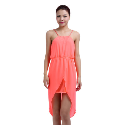 

CANIS@New Sexy Women's Sleeveless Chiffon Casual Short Dress