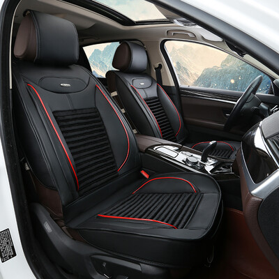

Xinjian five-seat universal health plush car seat car seat cover car seat cushion seat cushion LaVida Kovaz XJ04 standard Mocha brown