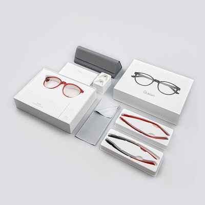 

Fun look qukan LG02QK Blu-ray glasses light version WellingtonX W1 Ya black game e-sports anti-blue light anti-visual fatigue UV protection