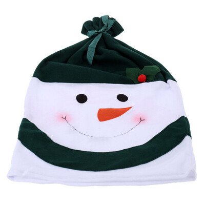 

Christmas Snowman Chair Covers Home Decoration Dinner