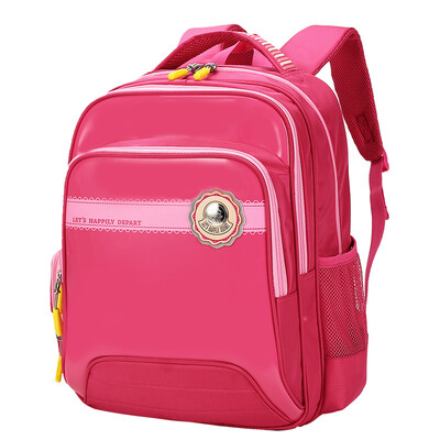 

Cara sheep Carany CX2593 Rose red primary school student bag Reduced backpack boy boy girl backpack
