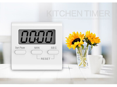 

Digital Kitchen Timer,Cooking Timer Clock with Loud Alarm Magnetic Back