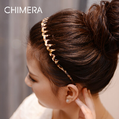 

Chimera (CHIMERA) hair ornaments headdress leopard hair band headband hoop hair card card leopard color