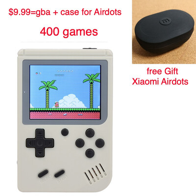 

999 Get Gameboy free redmi airdots case Retro Portable Mini Handheld Game Console Built-in 400 game