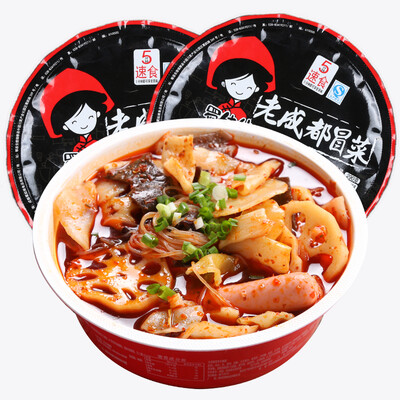 

Shuguniang is convenient to take the vegetables Sichuan spicy hot convenient fan fast food boiled lazy people ready to eat 290g