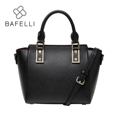 

BAFELLI мода трапеция кросс-плеча сумка золото розовый черный bolsa feminina роскошная сумочка женщин посыльный сумка