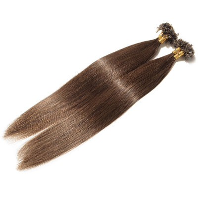 

100 Remy Hair Human Hair Extensions U Tip Hair Extensions Straight Silky Hair