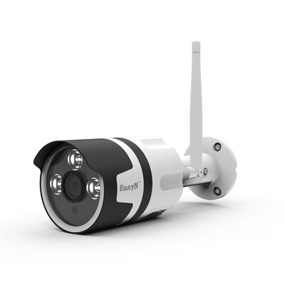 

EasyN smart camera waterproof 1080P network wifi HD surveillance camera infrared enhanced night vision professional outdoor waterproof&dustproof remote monitoring alarm alarm white