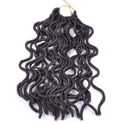 

Chorliss Faux Locs Crochet Hair 14 inch 100g 24 Roots Synthetic Hair Extensions 6packslot