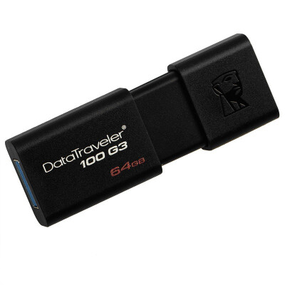 

Kingston (Kingston) DT 100G3 64GB USB3.0 U диск черный