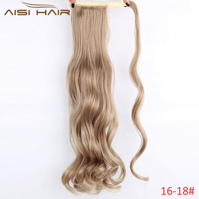 

AISI HAIR 22 "120g Высокотемпературная длинноволновая волнистая синтетическая обертка вокруг волос. Подростковые подтяжки волос