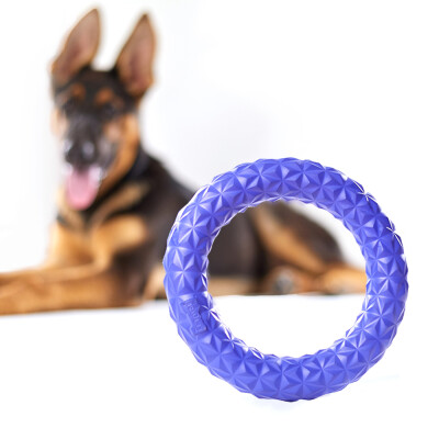 

Dog Chewing Ring Durable Chew Bite Ring TPR Material Tougher Chewer for Dog Puppy Medium Size