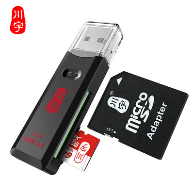 

Chuan Yu USB3.0SD / TF чтения карт высокоскоростной многофункциональный комбинированный C396