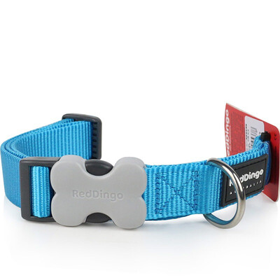 

Ruiding собак (RedDingo) товаров для собак Shaped собак Harness чистого цвета 12ммы озеро Синих