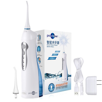 

Prooral 5002 portable red teeth rechargeable dental scaler household scaler water dental floss toothbrush