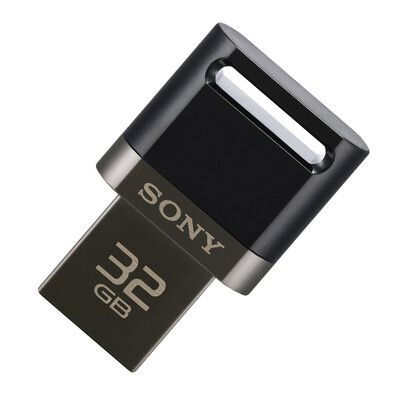 

Sony SONY micro 32GB USB 31 computer phone dual interface OTG phone U disk micro-USB&USB dual interface black