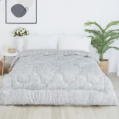 

Jia Bai quilts winter is charm blue super soft fiber was sanding touch soft skin 200 230 double Jingdong own brand