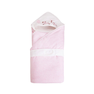 

Cotton Age (PurCotton) autumn and winter infants and young children knitted cuddle newborn baby hold 90x90cm pink 1 piece