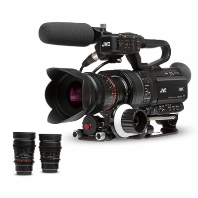 

JVC GY-LS300CHEC 4K handheld professional camera network broadcast machine super35mm ​​outsole camera interchangeable lens M43 bayonet