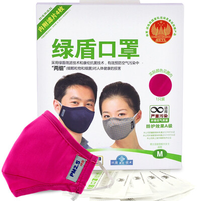 

Green Shield PM25 Antimicrobial Dust Mask Motto S Comfortable warm carton plastic installed