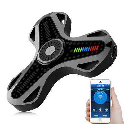 

AITURE Bluetooth 4.0 трехлопастной Непоседа Spinner APP управления Настраиваемый LED Flash-шаблоны