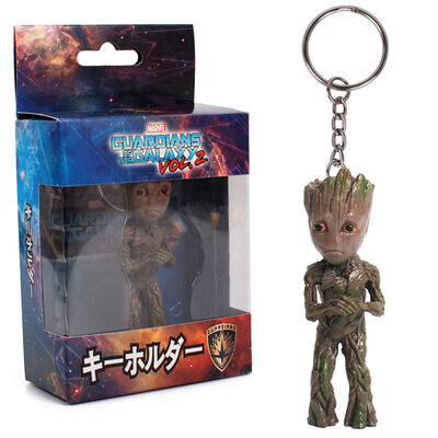 

New Creative Guardians of the Galaxy Vol.2 Baby Groot 3" Key Chain Figure Statue Gift Toy children baby toys