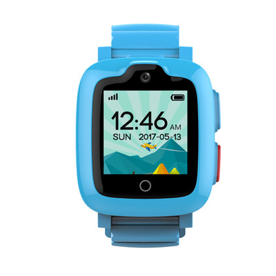 

Wei Xiaobao children&39s 4G video phone watch VoLTE intelligent voice five relocation 300 000 000 dual camera WIFI K8 blue
