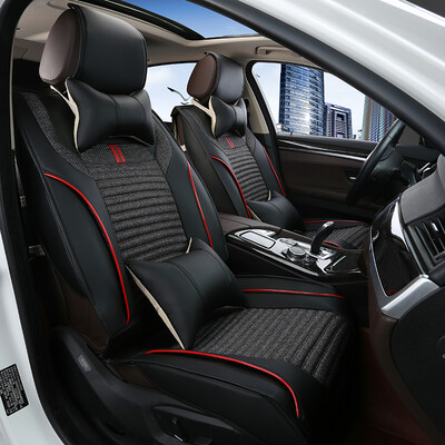 

Xinjian five-seat universal leather cotton car seat car seat cover car seat car accessories Buick Camry XJ06 luxury models mystery black