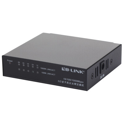 

B-LINK BL-SG105 5-port full Gigabit Ethernet switch metal shell full half duplex adaptive NAS transmission