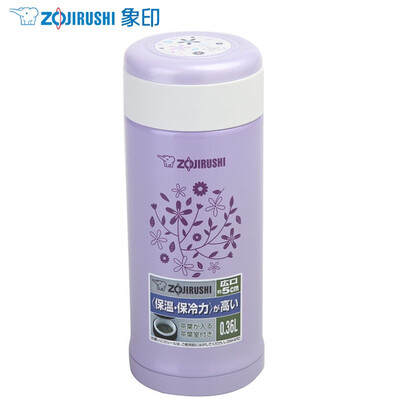 

ZOJIRUSHI) Insulation Cup Stainless Steel Vacuum Cup Import Outdoor Tea Cup SM-AFE35-VV Purple 360ml
