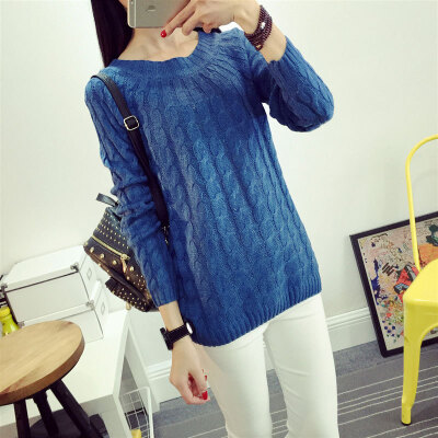 

Autumn and winter new Korean women 's suit sets of knitted sweater loose loose loose sweater