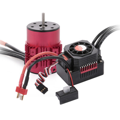 

SURPASS HOBBY 3650 3900KV Brushless Motor with Heat Sink&60A ESC with BEC Waterproof for 110 18 RC Car Truck