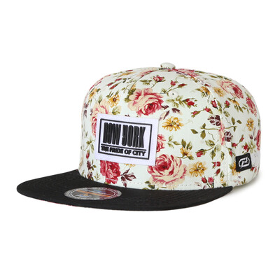 

LACKPARD Women Floral Print Hip Hop Cap Casual Fashion Outdoor Sports Baseball Cap